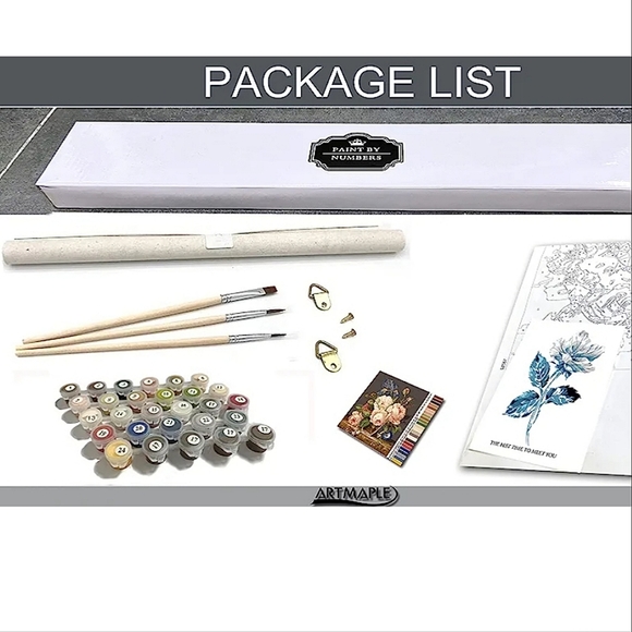 Paint by number kit - Picture 2 of 9